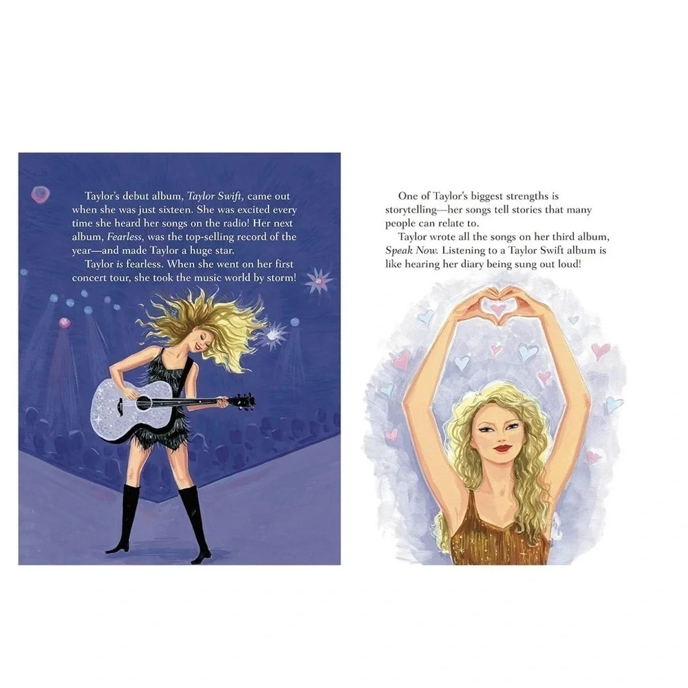 Taylor Swift: A Little Golden Book Biography Hardcover Book